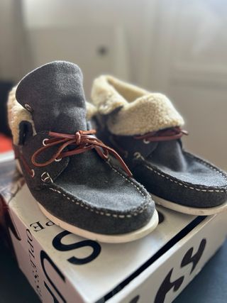 Nauticos SUPERGA invierno. Talla 42