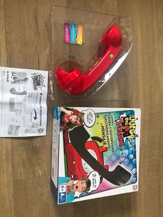 Juego del telefono electronico escacharrado
