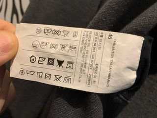 Americana informal gris oscuro Benetton