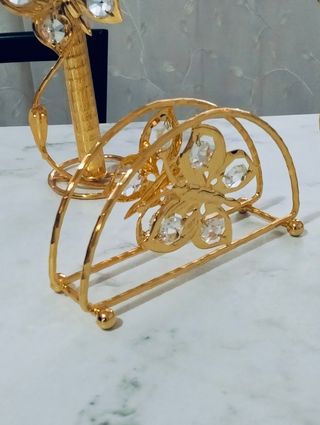 Porta candela e tovaglioli