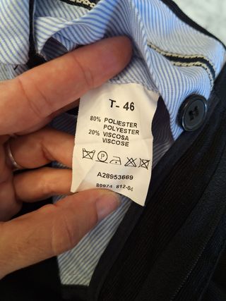 (5) Traje hombre negro