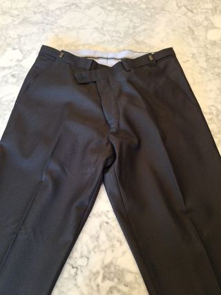 (5) Traje hombre negro