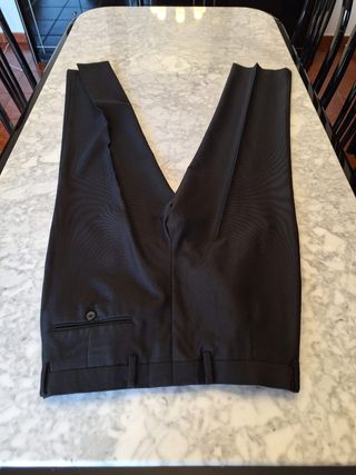 (5) Traje hombre negro