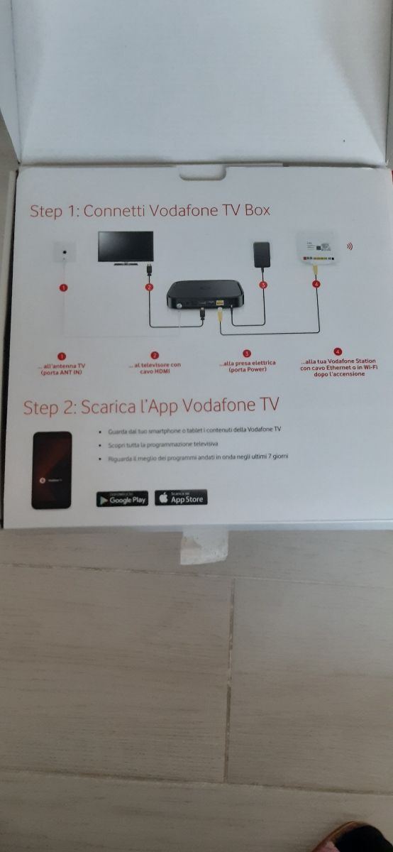 Vodafone TV box