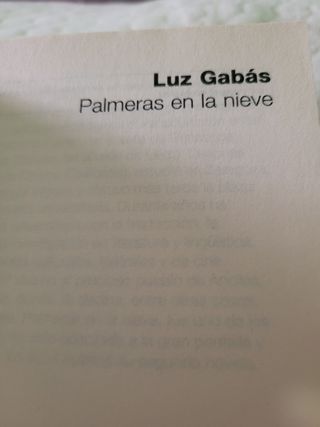 Palmeras en la nieve (Ed. Película)