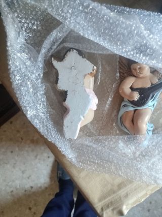 Pareja Angelitos Decoración 