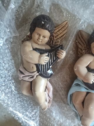 Pareja Angelitos Decoración 
