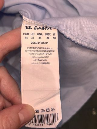 Camisa oxford mujer El Ganso