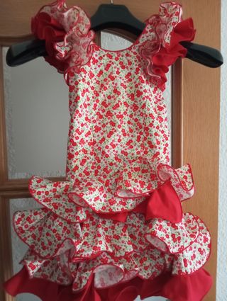Traje flamenca