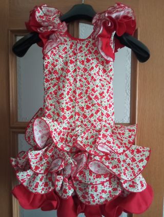 Traje flamenca