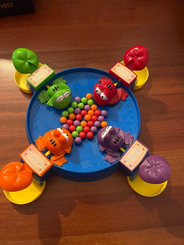 Te toca ranita hambrienta.