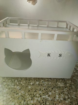 Caseta para gato sin estrenar
