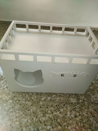 Caseta para gato sin estrenar
