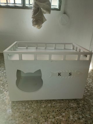 Caseta para gato sin estrenar