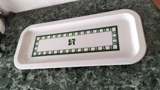 Lote 2 bandejas de plástico