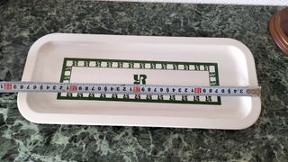 Lote 2 bandejas de plástico