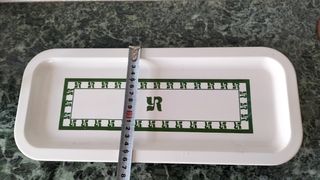 Lote 2 bandejas de plástico