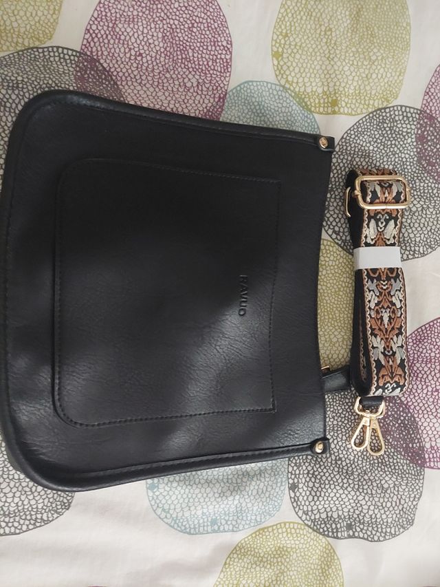 bolso bandolera negro