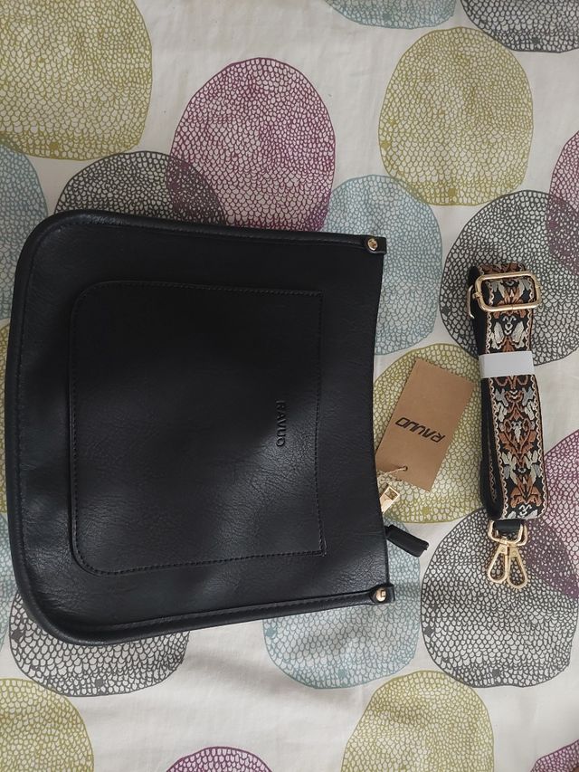 bolso bandolera negro