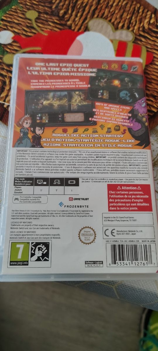 JUEGO NINTENDO SWITCH HAS BEEN HEROES