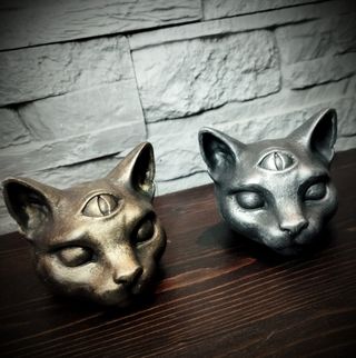 Coppia Gatti Terzo Occhio Design Home