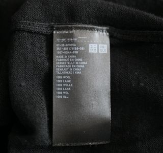Jersey Uniqlo de Lana Cuello Alto