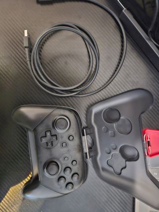 Mando pro Nintendo switch + Carcasa rigi