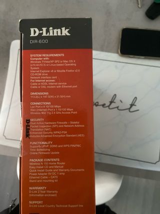 Router dlink WIFI