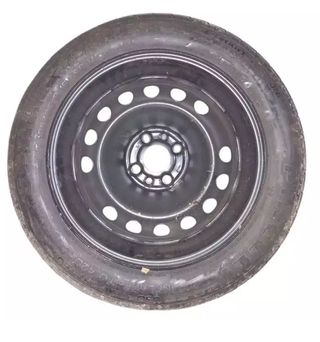 Vendo ruota di scorta da 15 pollici cerchio nero ,