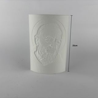 Padre Pio - Litofania Religiosa, Versione da 25 cm