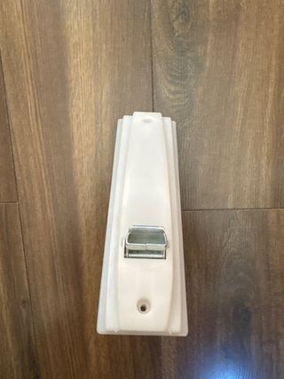 Recogedor para persiana de PVC blanco