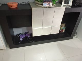 Mueble de entrada sin espejo