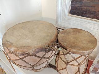 Moroccan Djembe Double Drum African Bongo
