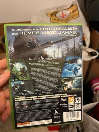 Videojuego Call of Duty 4 XBOX 360