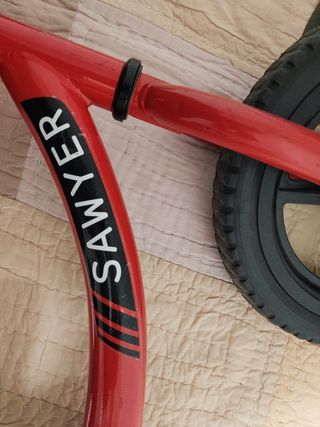 Bicicleta sin pedales Sawyer