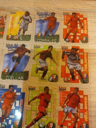 Osasuna 2006-07 crystalcards