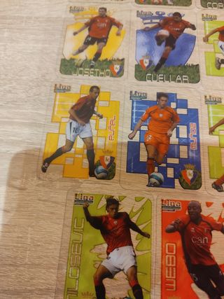 Osasuna 2006-07 crystalcards