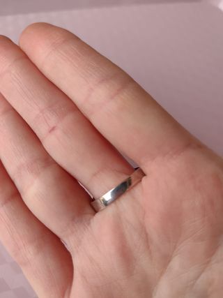 Anillo lanzadera plata y coral rojo 