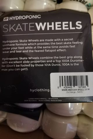 54mm Skateboard wheels Hydroponic NOVAS