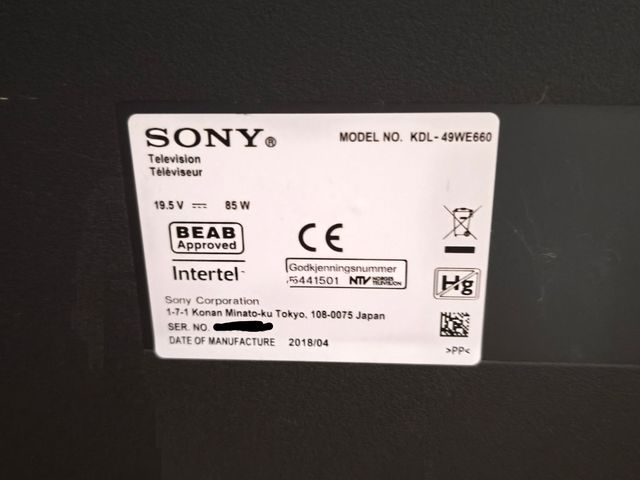 TV Sony