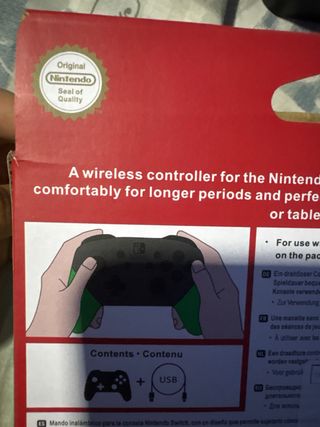 mando original de Switch