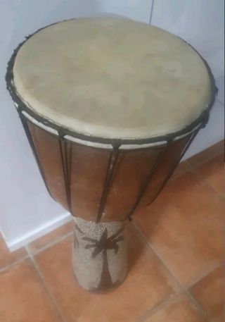 Tambor Djembe Kambala africano, hecho a mano,Nuevo