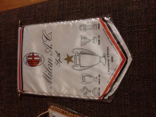 Gagliardetti calcio Italia Milan
