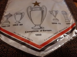Gagliardetti calcio Italia Milan