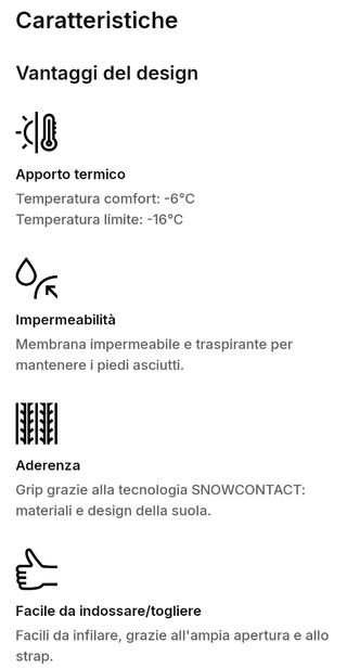 Doposci scarpe neve bambini TG. 29