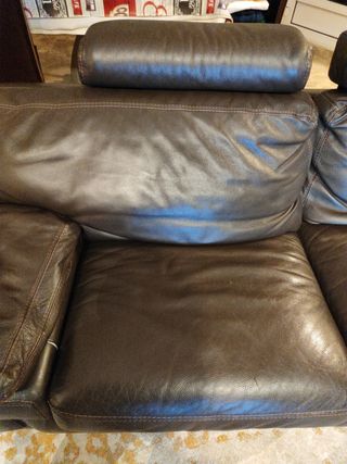Sofá 3 Plazas Roche Bobois de piel