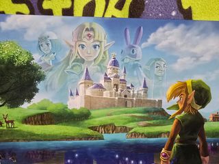 Zelda A Link Beetween Worlds Poster A3 Nintendo