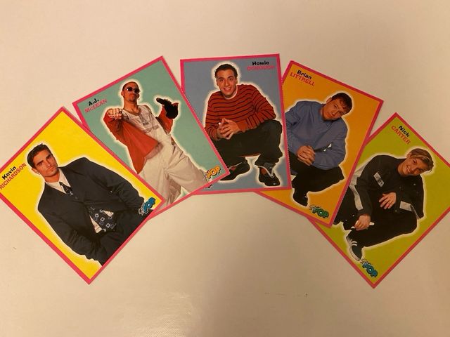 Postales coleccionista Back Street Boys revi