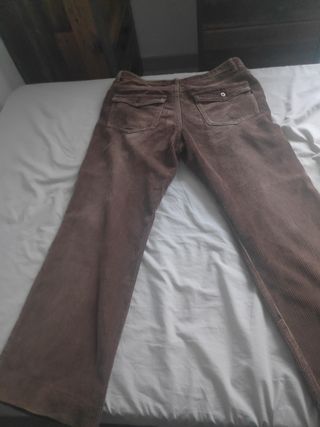PANTALONES VINTAGE DE PANA ANCHA