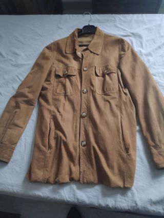 CHAQUETA VINTAGE DE ANTE AUTÉNTICO